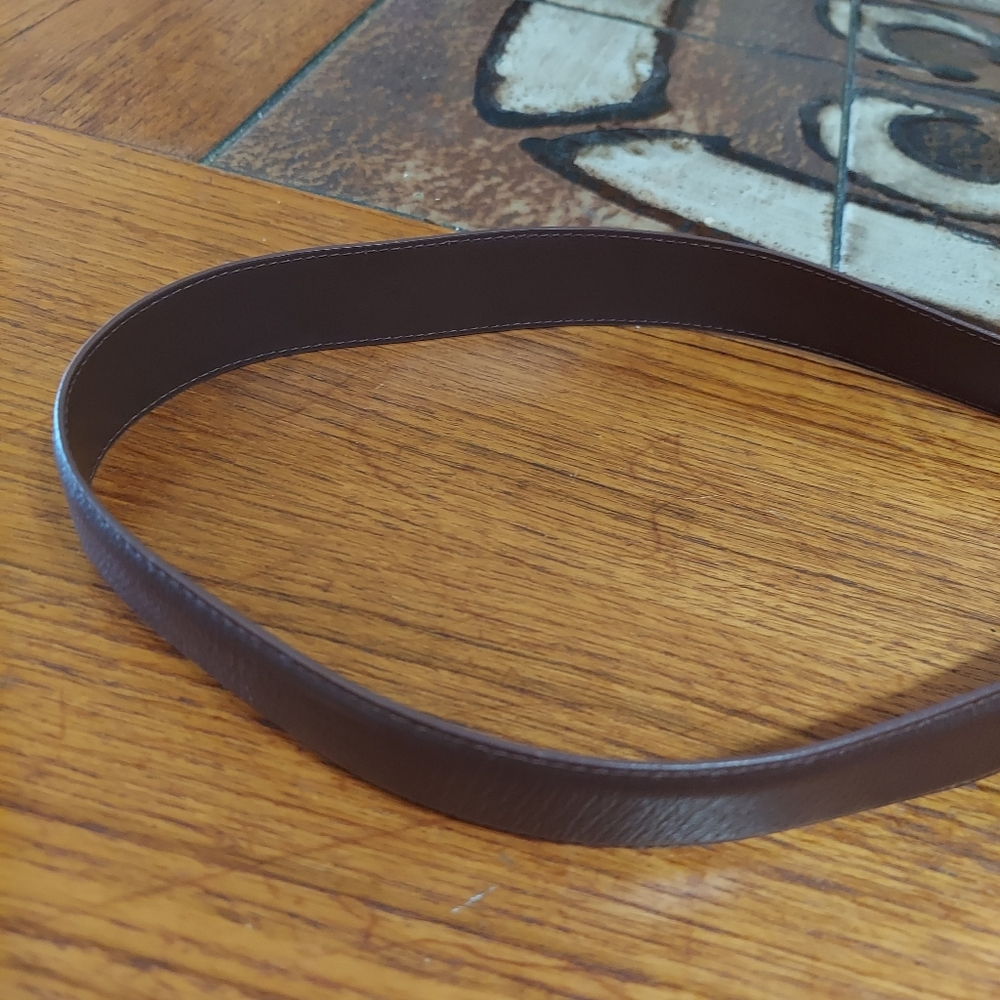 Collectif brown belt leather large work cowgirl career - Picture 4 of 8